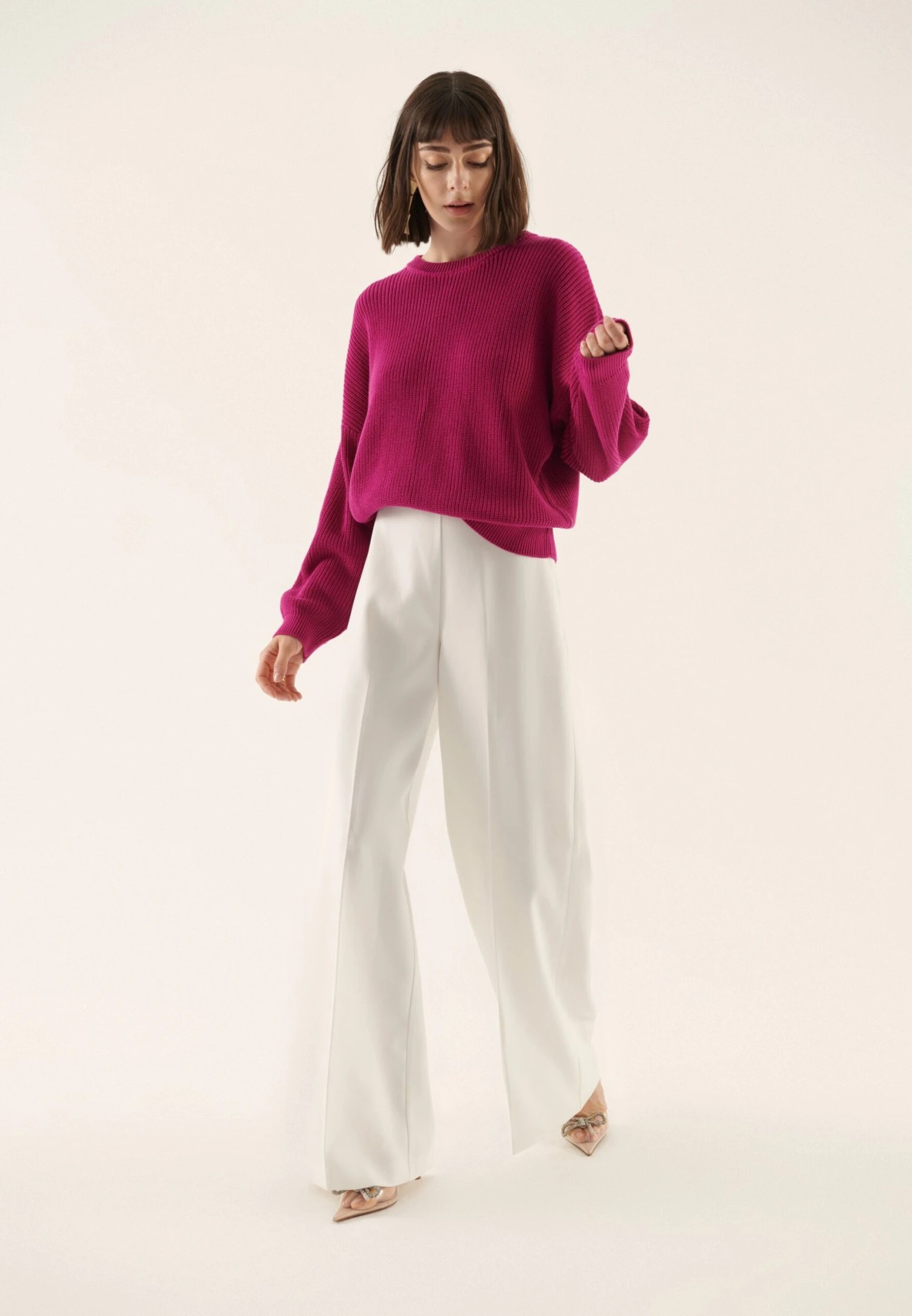 Anna Field Oversized - Pullover - Pink 4 Anna Field Oversized - Pullover - Pink – Image 4