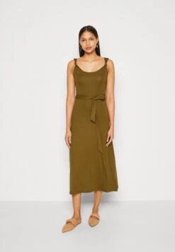Anna Field Robe En Jersey - Olive