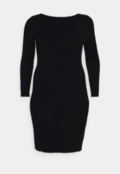 Offener Rücken Mini Strickkleid - Robe Fourreau - Black -Anna Field Soldes Boutique 9376ca4995774193b616d43c8ca0a890