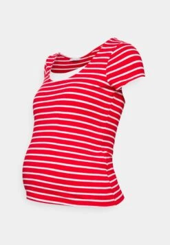 Maternity Double Layer Nursing - T-Shirt Imprimé - Dark Red / Multicoloured -Anna Field Soldes Boutique 949c0f2f32e64162bf00d0d0abf60ffc