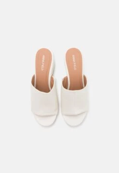 Wide Fit - Mules À Talons - White -Anna Field Soldes Boutique 9555c4514d364f09aa46ebbdf6c73f86
