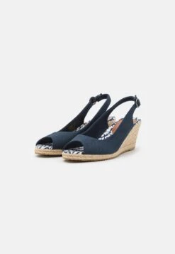 Anna Field Sandales Compensées - Dark Blue -Anna Field Soldes Boutique 9cf2e1393d8e4449baaccbba4892c260
