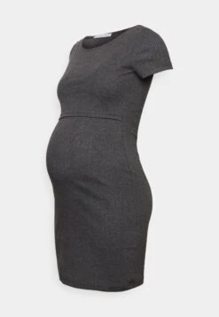 Short Sleeves - Robe En Jersey - Mottled Dark Grey -Anna Field Soldes Boutique a12eb757c88f47778add388454b2e645