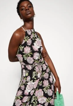 Anna Field Robe En Jersey - Black/Pink -Anna Field Soldes Boutique a16ba7eb696743bba3969142b052e72e