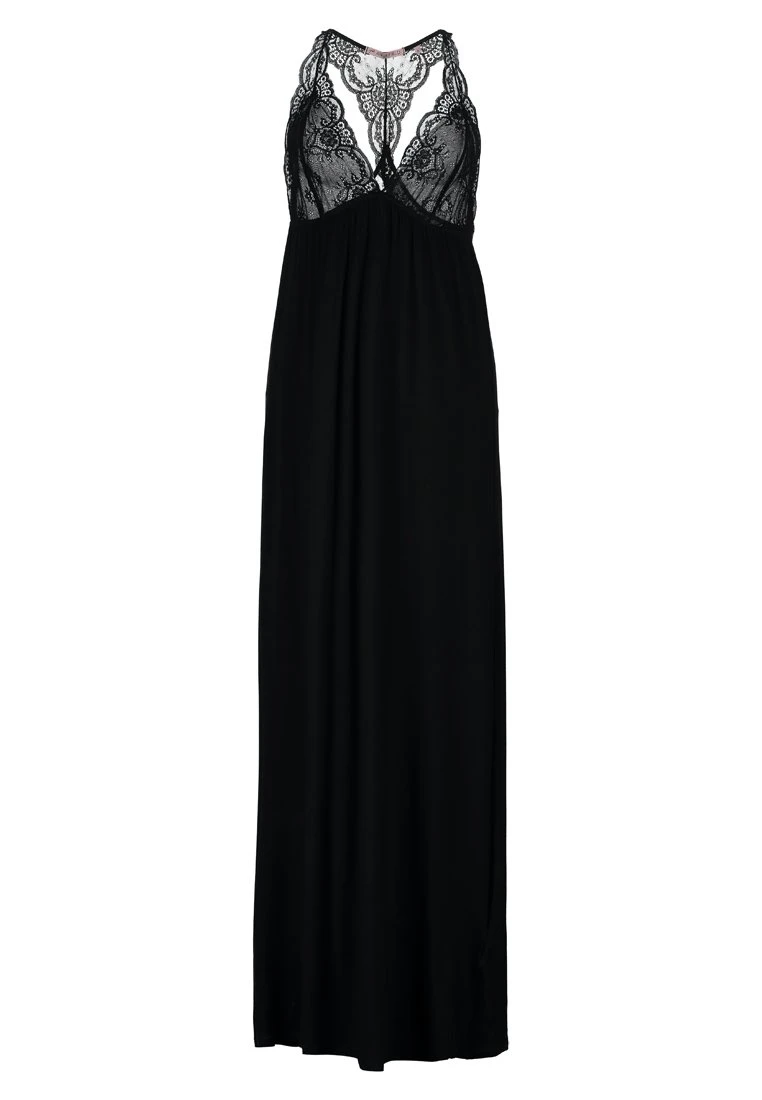 Anna Field Anna Long Viscose Dress - Chemise De Nuit / Nuisette - Black 4 Anna Field Anna Long Viscose Dress - Chemise De Nuit / Nuisette - Black – Image 4