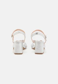 Anna Field Leather - Sandales - Silver -Anna Field Soldes Boutique a64264badaf94b3891458301d97f84c3