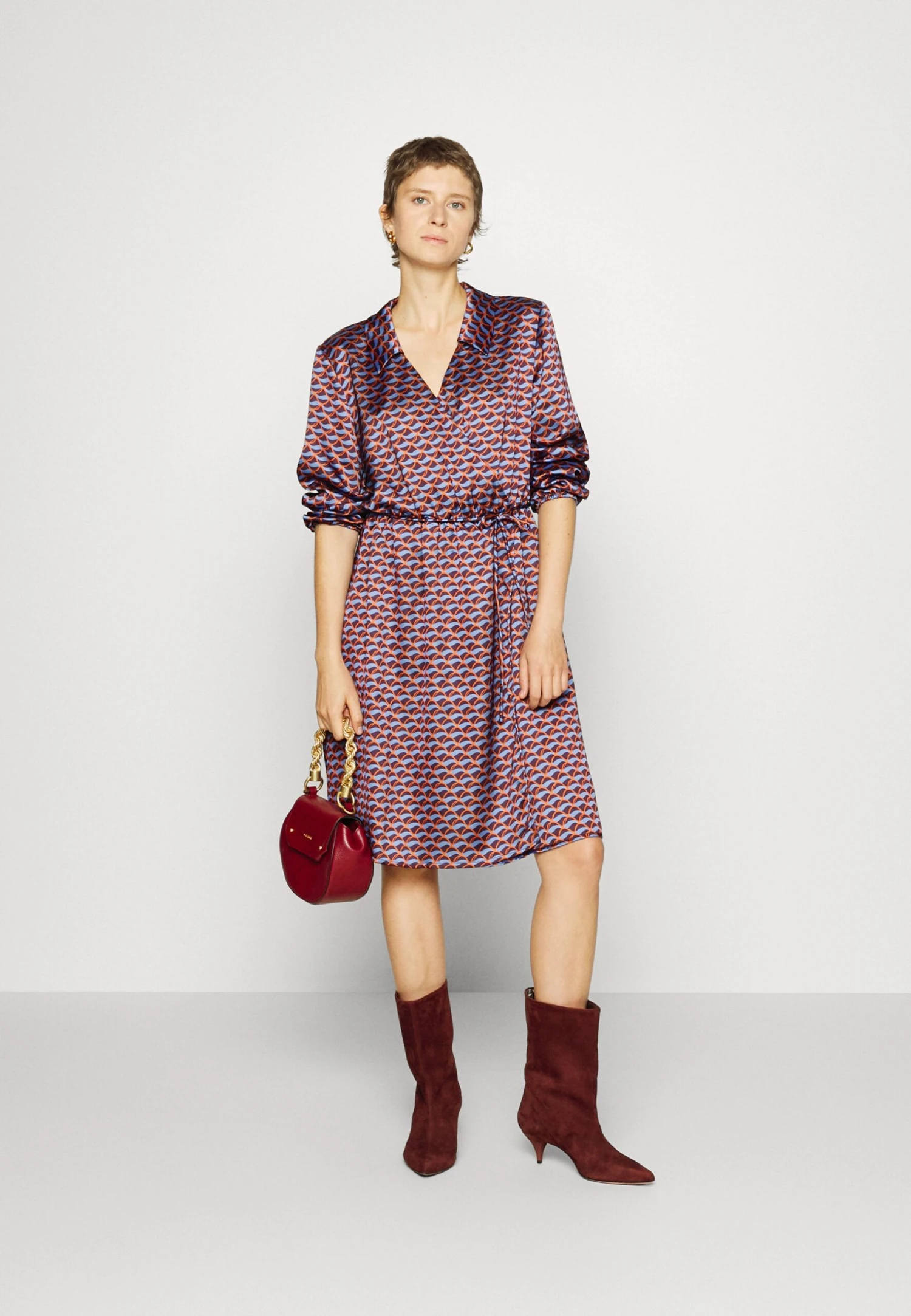 Anna Field Robe De Soirée - Purple/Orange/Multi Coloured 2 Anna Field Robe De Soirée - Purple/Orange/Multi Coloured – Image 2