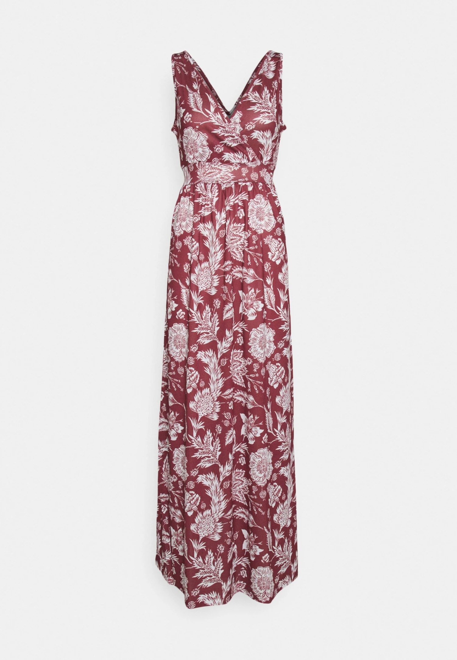 Anna Field Robe Longue - Bordeaux/Multi Coloured 7 Anna Field Robe Longue - Bordeaux/Multi Coloured – Image 7