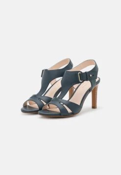 Anna Field Leather - Sandales À Talons Hauts - Dark Blue 8 Anna Field Leather - Sandales À Talons Hauts - Dark Blue -Anna Field Soldes Boutique a9582f6baea1486b935832972639e771