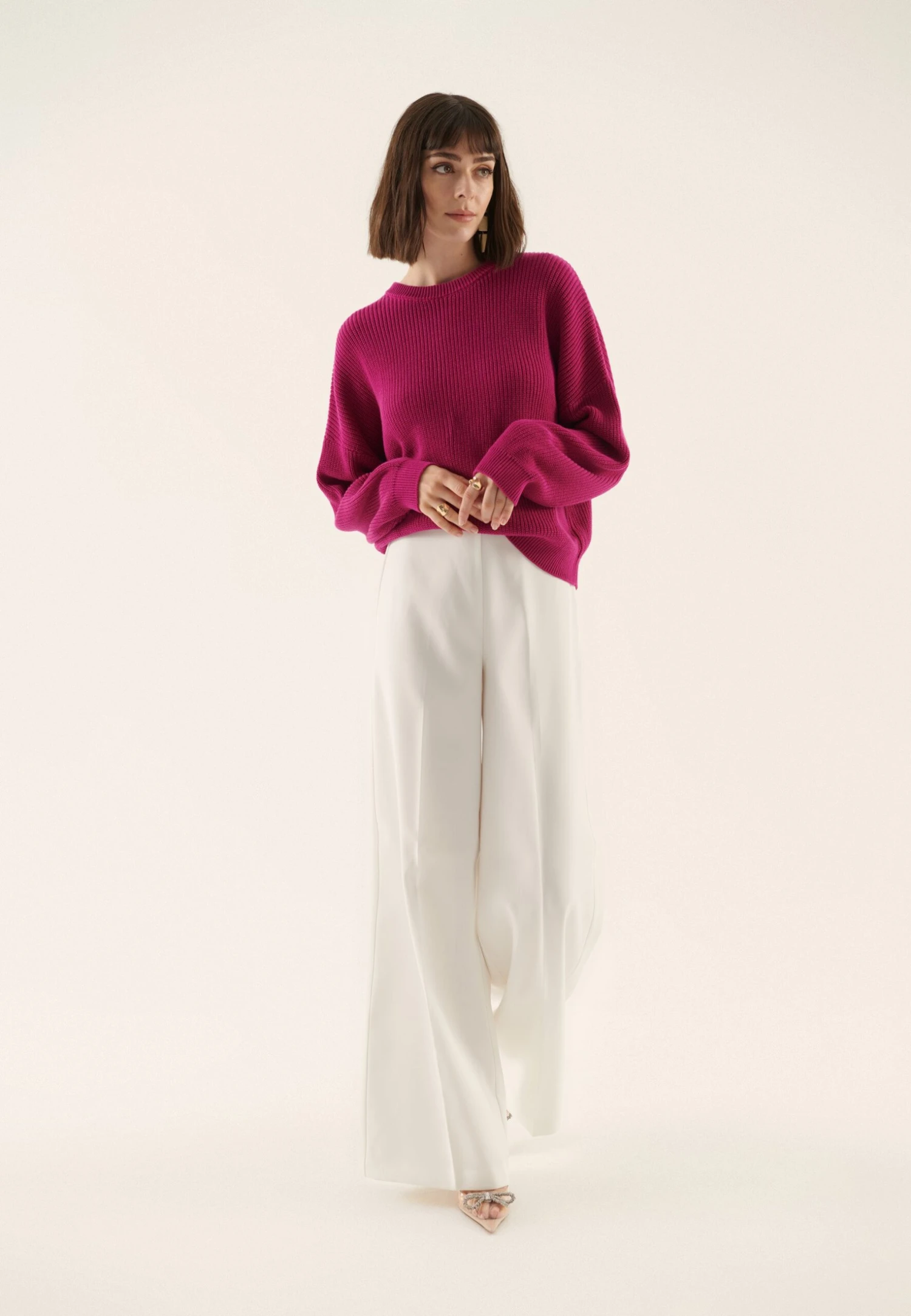 Anna Field Oversized - Pullover - Pink 2 Anna Field Oversized - Pullover - Pink – Image 2