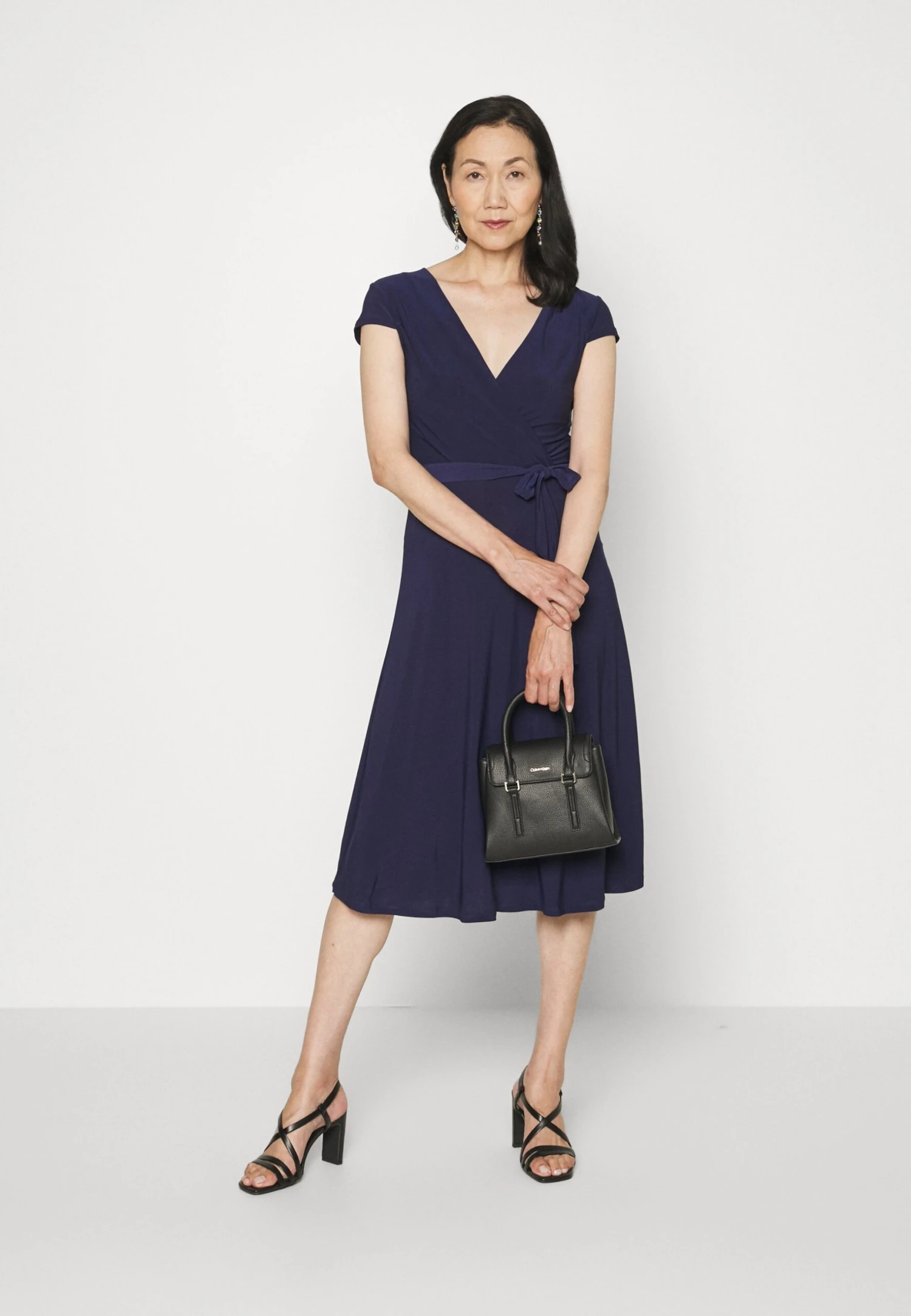 Anna Field Robe En Jersey - Dark Blue 2 Anna Field Robe En Jersey - Dark Blue – Image 2