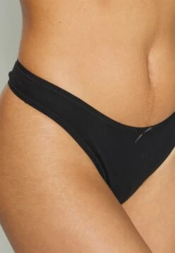 Anna Field Georgina 7Pp Thong Cotton - String - Black/Grey -Anna Field Soldes Boutique b2732ef5ed81450c8ef2a2e3701d9fa4