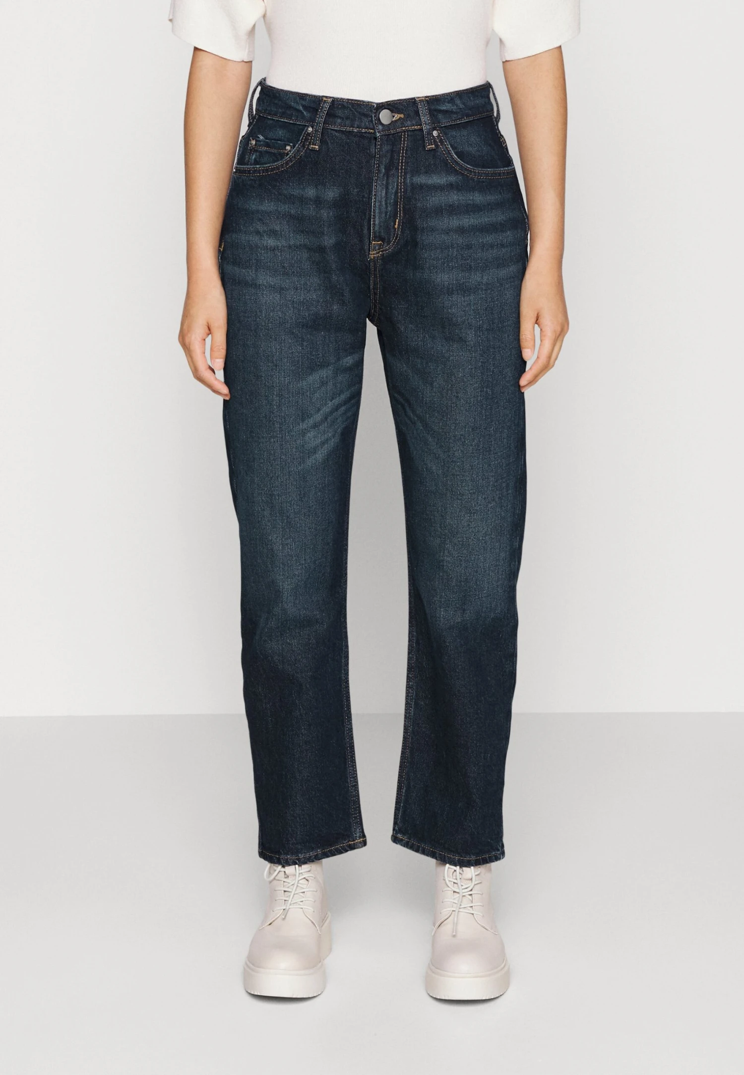 Jean Slim - Dark Blue Denim 1 Jean Slim - Dark Blue Denim