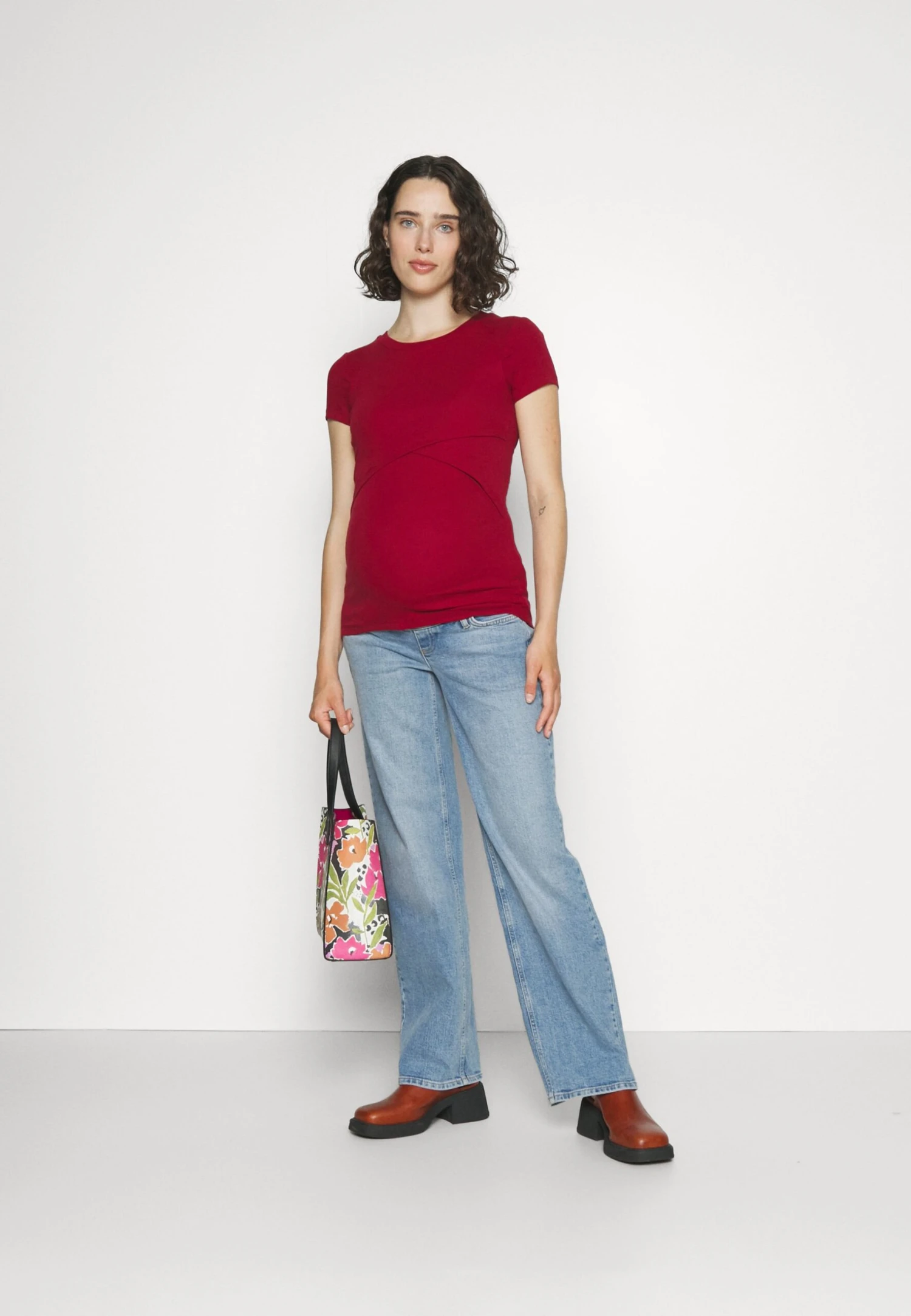 T-Shirt Basique - Dark Red 2 T-Shirt Basique - Dark Red – Image 2