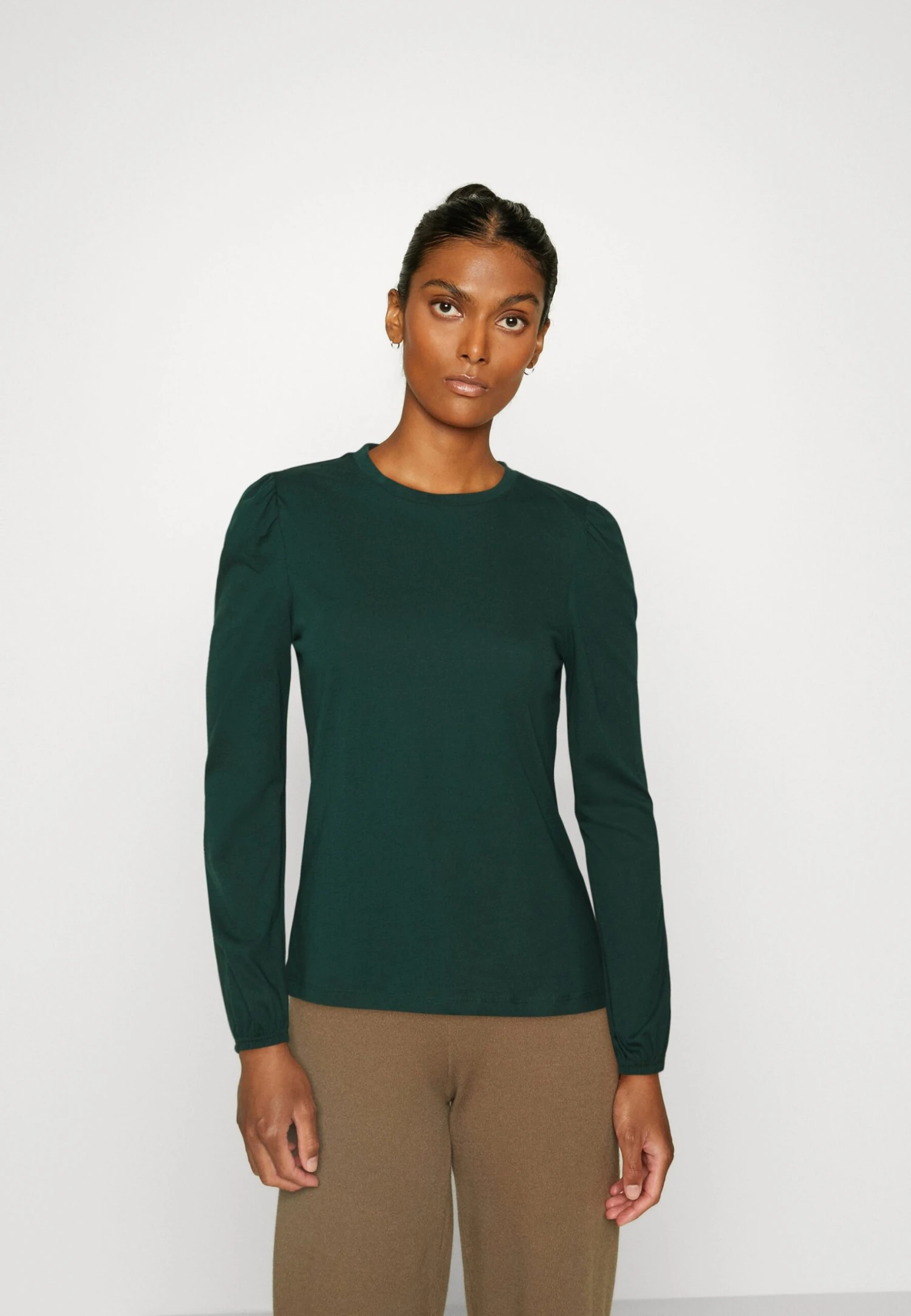 Anna Field T-Shirt À Manches Longues - Dark Green 1 Anna Field T-Shirt À Manches Longues - Dark Green