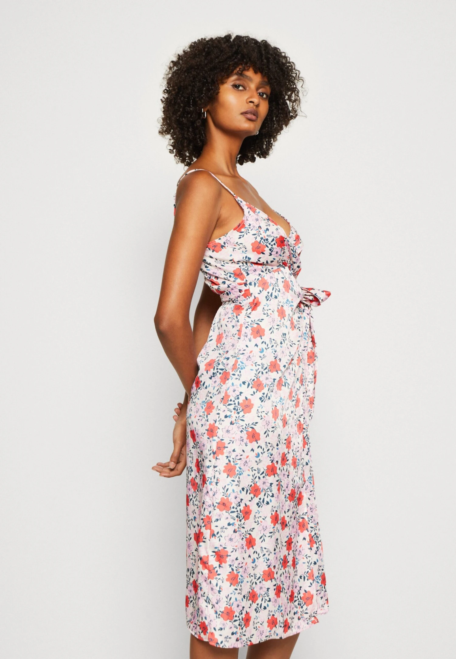 Anna Field Robe De Jour - Pink/Red 4 Anna Field Robe De Jour - Pink/Red – Image 4