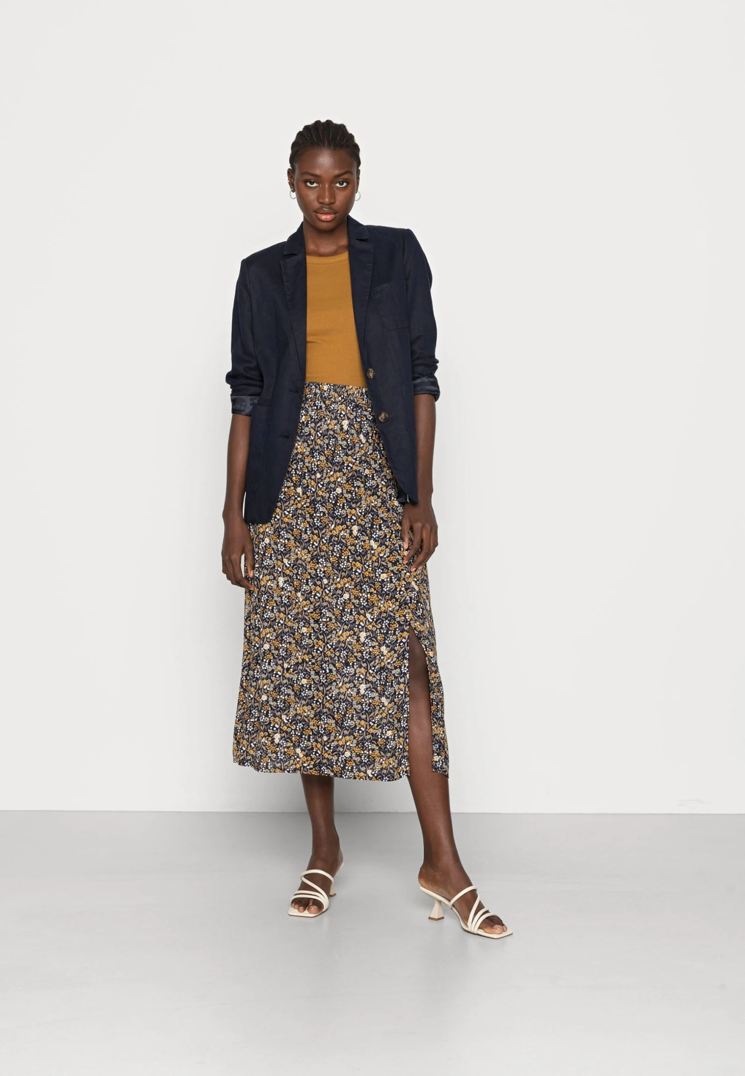 Anna Field 2 Pack - Débardeur - Black/Khaki 1 Anna Field 2 Pack - Débardeur - Black/Khaki