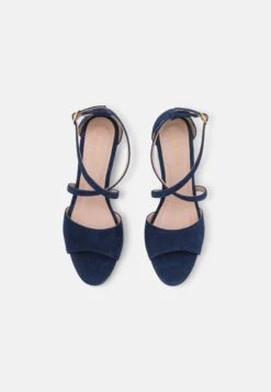 Anna Field Leather - Sandales À Talons Hauts - Dark Blue -Anna Field Soldes Boutique bb9adf3cdcda48e8847bbbfb7f0a5f72