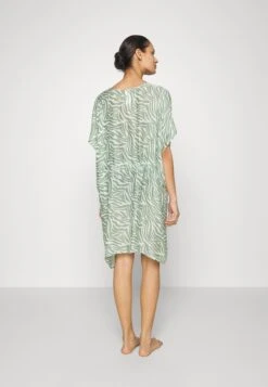 Anna Field Printed Short Kimono / 606 - Khaki_003 - Off-White - Accessoire De Plage - Khaki/Off-White -Anna Field Soldes Boutique bdfa21afe4da46fdb64bfb85cd175cef