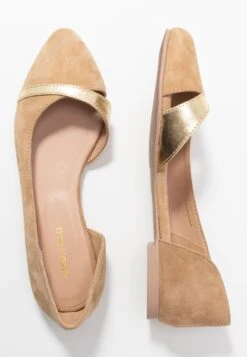 Anna Field Leather - Ballerines - Beige -Anna Field Soldes Boutique be727f9966924d01aef76176dc7f34c0
