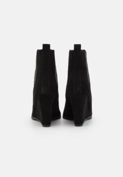 Leather - Bottines Compensées - Black -Anna Field Soldes Boutique c4e35c946a574db982bda69e2b073d86