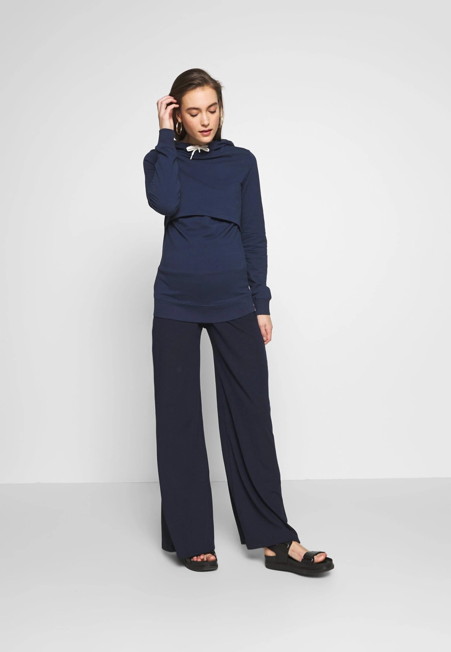 Nursing - Sweatshirt - Sweat À Capuche - Peacoat 2 Nursing - Sweatshirt - Sweat À Capuche - Peacoat – Image 2