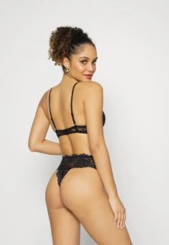 Anna Field 5Pp High Rise Lace Thong - String - Black -Anna Field Soldes Boutique cc6ce3dcb90042069d6fa0a1614ccbd7