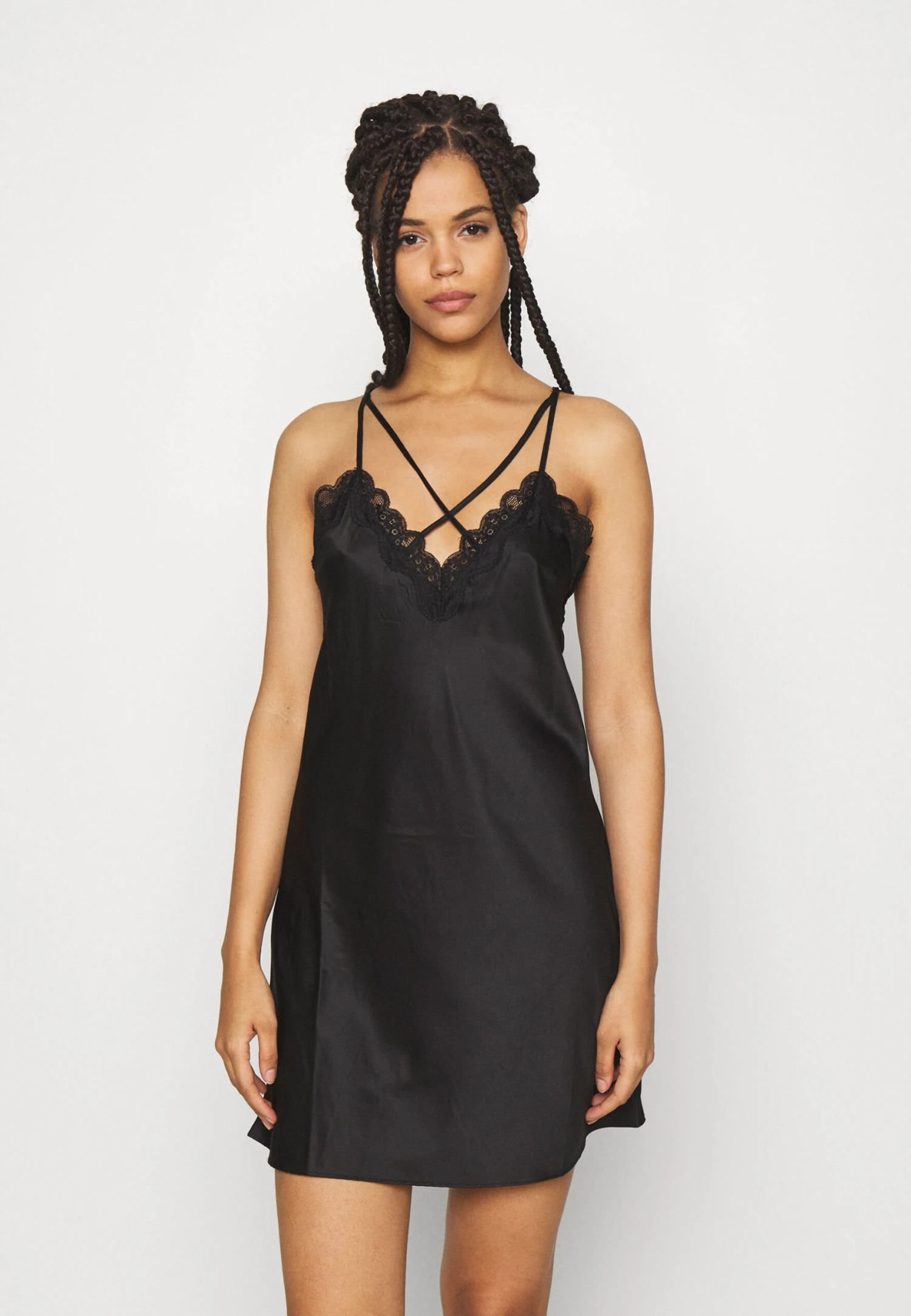 Anna Field Chemise De Nuit / Nuisette - Black 1 Anna Field Chemise De Nuit / Nuisette - Black