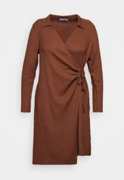 Robe En Jersey - Dark Brown 10 Robe En Jersey - Dark Brown -Anna Field Soldes Boutique d26786123fba4770bcb1776b94c06799