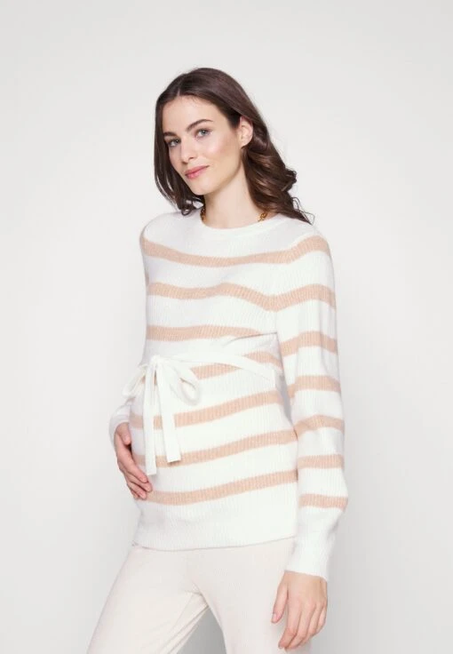 Pullover - White/Sand 4 Pullover - White/Sand -Anna Field Soldes Boutique e03f4b2e26304f7c9d9079a6d26c6b13