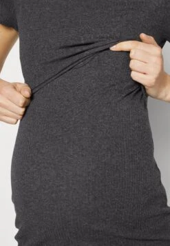 Short Sleeves - Robe En Jersey - Mottled Dark Grey -Anna Field Soldes Boutique e14d91824e05474587cb552a4f26da30