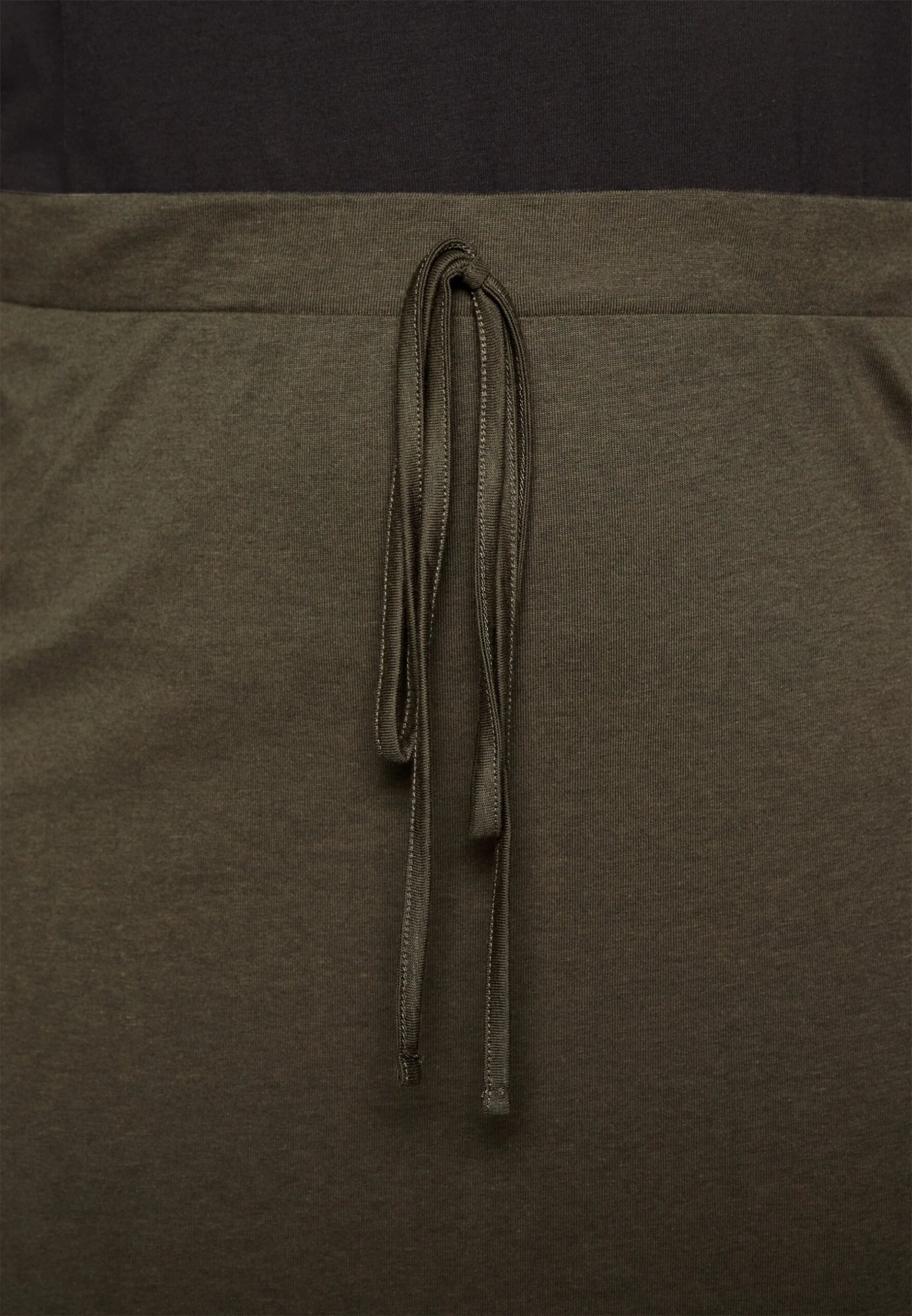Drawstring Waistband - Jupe Longue - Khaki 5 Drawstring Waistband - Jupe Longue - Khaki – Image 5