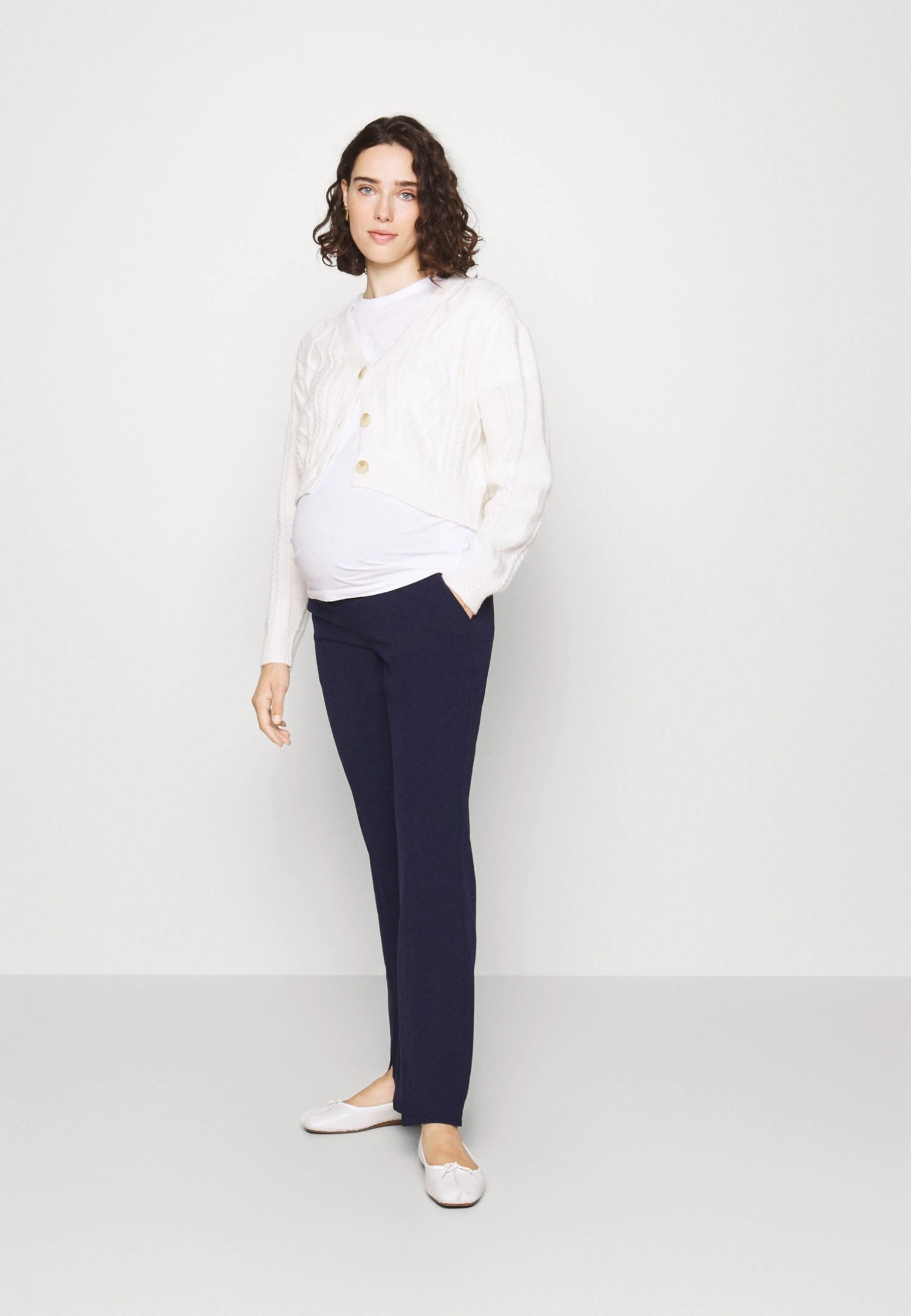 Maternity Business Flare - Pantalon De Survêtement - Dark Blue 2 Maternity Business Flare - Pantalon De Survêtement - Dark Blue – Image 2