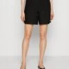 Anna Field Linen Mix - Short - Black