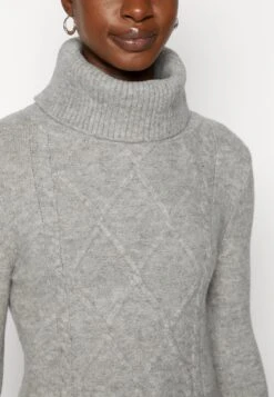 Anna Field Rollkragen Mini Strickkleid - Robe Fourreau - Grey -Anna Field Soldes Boutique e8a174040ccc4ee1a45178c42adaecbd