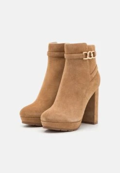 Anna Field Leather - Bottines À Plateau - Cognac -Anna Field Soldes Boutique eaf8ef639f3e41f5a214dbe5e38cfd30