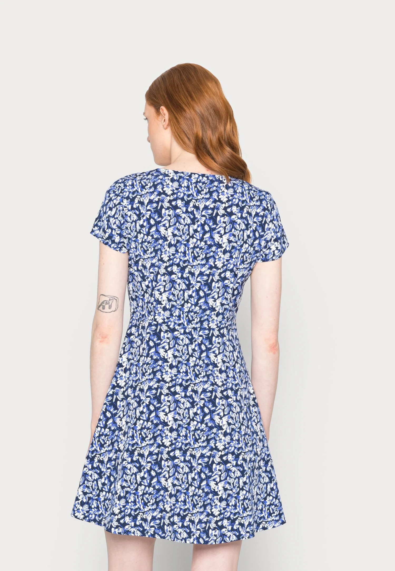 Anna Field Robe De Jour - Blue/White/Multi Coloured 3 Anna Field Robe De Jour - Blue/White/Multi Coloured – Image 3