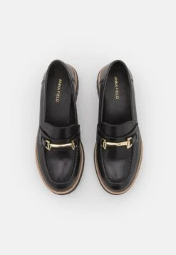 Anna Field Leather - Mocassins - Black -Anna Field Soldes Boutique f098921fa8f449e0abd25b6fe985c2cf