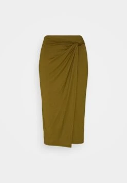 Anna Field Front Knot Midi Skirt - Jupe Crayon - Khaki 10 Anna Field Front Knot Midi Skirt - Jupe Crayon - Khaki -Anna Field Soldes Boutique f1bd396162034cf88007b332d4b9f049