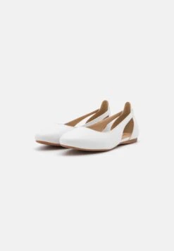 Leather - Ballerines - White -Anna Field Soldes Boutique fc1b647f76774086af04095b68fe2e03