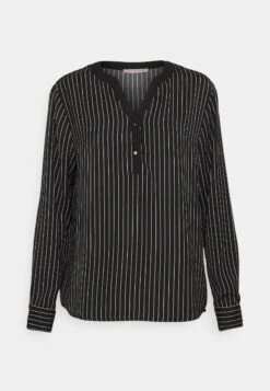 Anna Field T-Shirt À Manches Longues - Black/White -Anna Field Soldes Boutique fe95af5a35374e4fad18d8df8ea56f0d